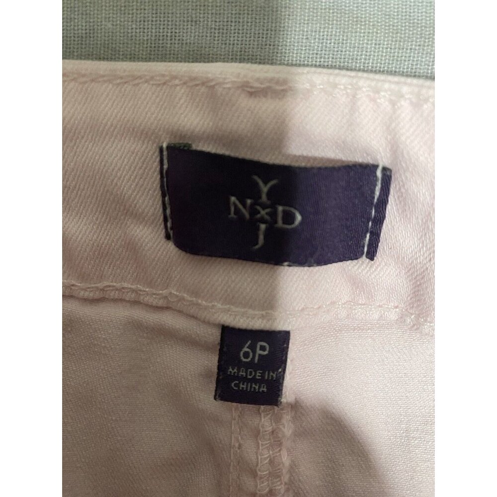 NYDJ Women’s Ankle Denim Jeans Light Pink Lift Tuck Technology Stretch Size 6p - Picture 6 of 11